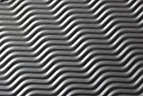 Wavy embossed aluminum